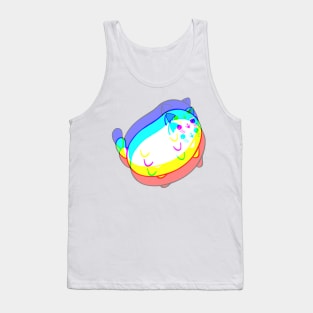 Chubby Kitty (Risograph) Tank Top